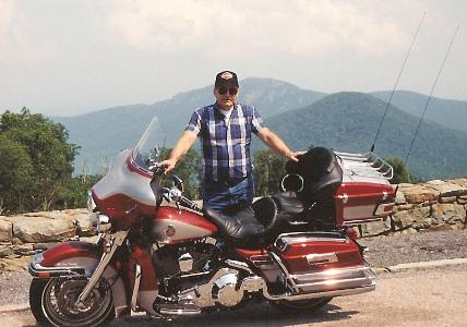 On the Mountain with my Harley